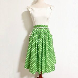 Lindy Bop Carla Retro 50s Pinup Fit & Flare Polka Dot Dress
